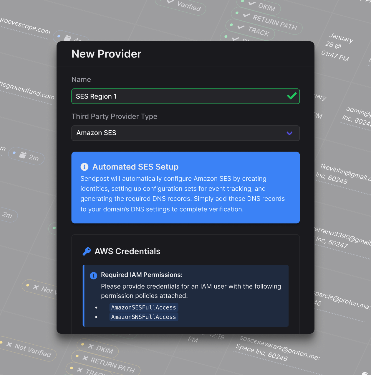 SendPost — Provider Flexibility