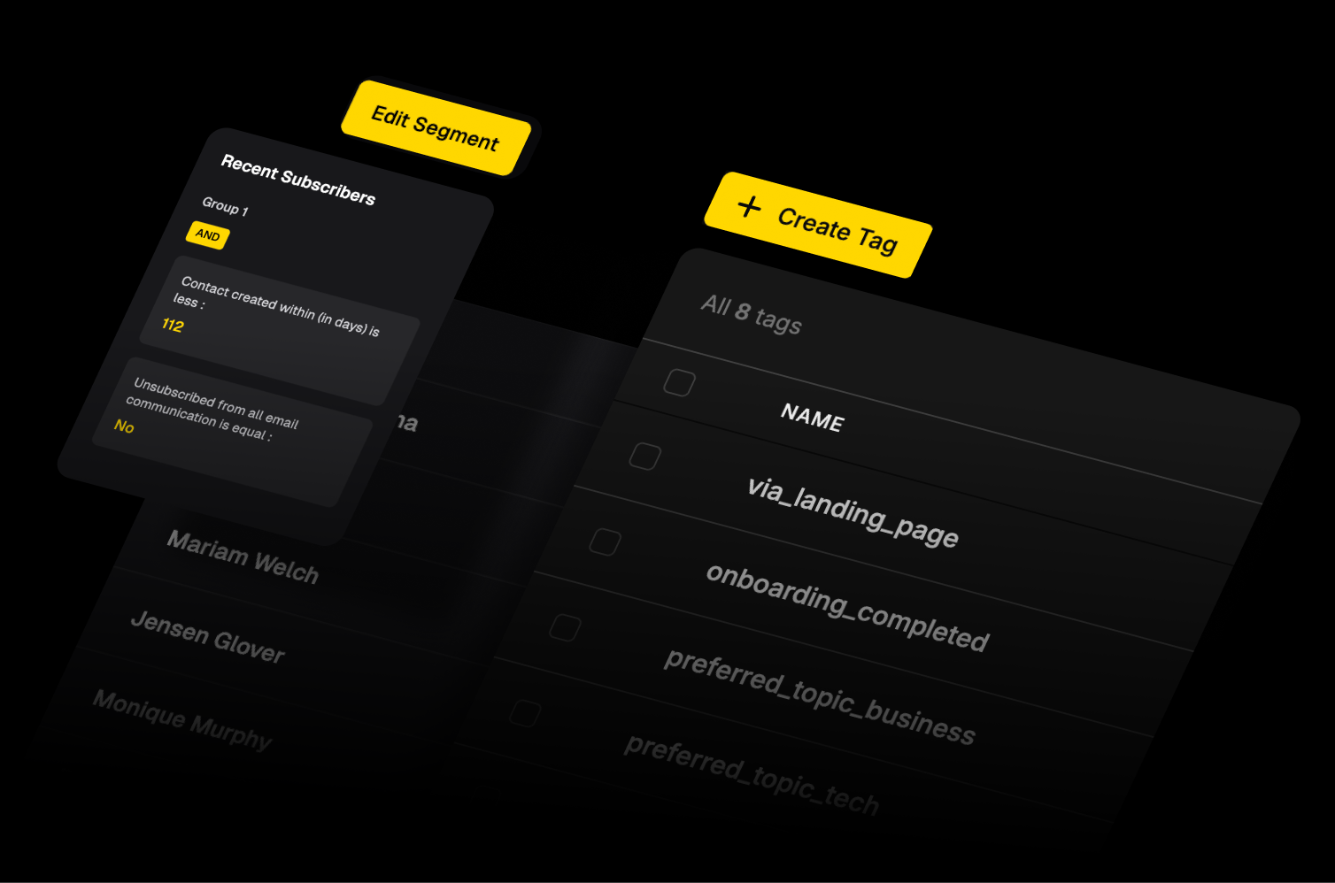 SendX — Audience Management